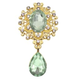 Charm Flower Brooch 10pc 25*45MM Crystal Gold Flat Back 2019 Wedding Wine Glass Ornament Decoraation Crafts Scrapbooking