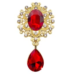 Charm Flower Brooch 10pc 25*45MM Crystal Gold Flat Back 2019 Wedding Wine Glass Ornament Decoraation Crafts Scrapbooking