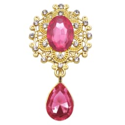 Charm Flower Brooch 10pc 25*45MM Crystal Gold Flat Back 2019 Wedding Wine Glass Ornament Decoraation Crafts Scrapbooking