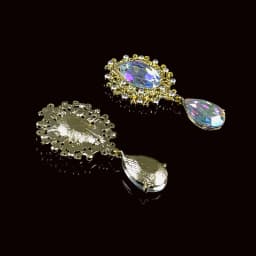 Charm Flower Brooch 10pc 25*45MM Crystal Gold Flat Back 2019 Wedding Wine Glass Ornament Decoraation Crafts Scrapbooking