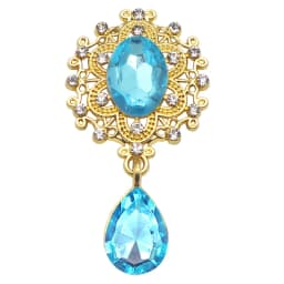 Charm Flower Brooch 10pc 25*45MM Crystal Gold Flat Back 2019 Wedding Wine Glass Ornament Decoraation Crafts Scrapbooking