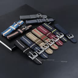 Quick Release Nylon Strap for Tudor 20 22mm Watch Band for Omega Woven Canvas Fabric Band for Seiko Men Military Sport Bracelet