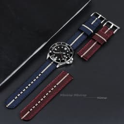 Quick Release Nylon Strap for Tudor 20 22mm Watch Band for Omega Woven Canvas Fabric Band for Seiko Men Military Sport Bracelet