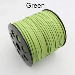 10m/lot 2.5mm Flat Faux Suede Braided Cord Korean Velvet Leather Thread String Rope For DIY Necklace Jewelry Making Supplies