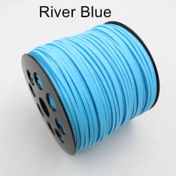 10m/lot 2.5mm Flat Faux Suede Braided Cord Korean Velvet Leather Thread String Rope For DIY Necklace Jewelry Making Supplies