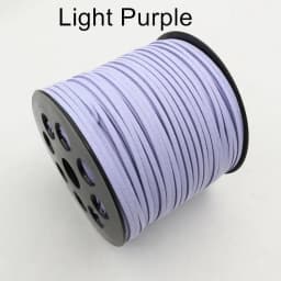 10m/lot 2.5mm Flat Faux Suede Braided Cord Korean Velvet Leather Thread String Rope For DIY Necklace Jewelry Making Supplies