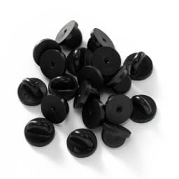 50pcs Rubber Brooch Bukle Button Clasp Pin Backs Clutch Care Cap Nail Tie Back Stoppers Squeeze Badge Holder Jewelry Accessories
