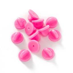 50pcs Rubber Brooch Bukle Button Clasp Pin Backs Clutch Care Cap Nail Tie Back Stoppers Squeeze Badge Holder Jewelry Accessories