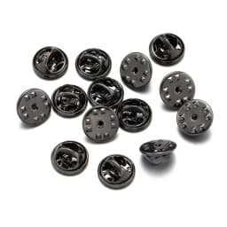 50pcs Rubber Brooch Bukle Button Clasp Pin Backs Clutch Care Cap Nail Tie Back Stoppers Squeeze Badge Holder Jewelry Accessories