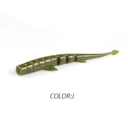 2019 UNAGI SLUG 64mm 88mm Fishing Lures soft Artificial Bait Predator Tackle Polaris Sinking Lure Pesca Cheap Fishing Tackle