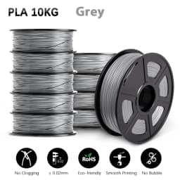 SUNLU 10KG 3D Filament PLA /PLA PLUS Filament 10kg 22 Lbs 1.75mm 3D Printer Filament Environmentally Friendly High Strength PLA