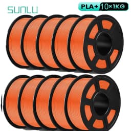 SUNLU 10KG 3D Filament PLA /PLA PLUS Filament 10kg 22 Lbs 1.75mm 3D Printer Filament Environmentally Friendly High Strength PLA