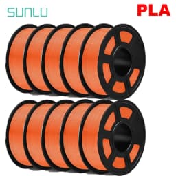 SUNLU 10KG 3D Filament PLA /PLA PLUS Filament 10kg 22 Lbs 1.75mm 3D Printer Filament Environmentally Friendly High Strength PLA