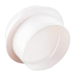 Draft Blocker Damper Ventilation Check Valve Draught Back Shutter for Inline Ducting Kitchen Home Ventilation Grill