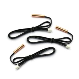 1pcs 40cm Air Conditioning Temperature Sensor 5K 10K 15K 20K 50K 100K Air Conditioner Tube Sensor Rubber Head Copper Head