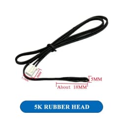 1pcs 40cm Air Conditioning Temperature Sensor 5K 10K 15K 20K 50K 100K Air Conditioner Tube Sensor Rubber Head Copper Head
