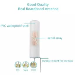 Hi-Gain LTE External Antenna 3G 4G Outdoor Antenna With Dual 5M Meter SMA Male CRC9 TS9 Connector For 3G 4G Router Modem