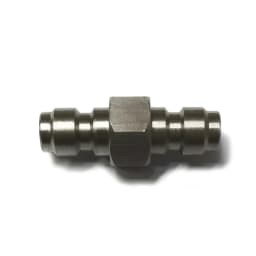 Both End Male Quick Disconnect Adaptor Stainless Steel Double Male 8MM Fill Nipple HPA High Pressure Accessories