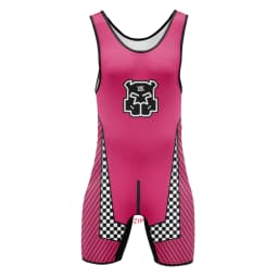 Mens Wrestling Singlets Front And Back Zipper Dog SexyMan Bodysuits RT One-Piece Undershirts Powerlifting Sleeveless Sleepwear