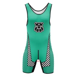 Mens Wrestling Singlets Front And Back Zipper Dog SexyMan Bodysuits RT One-Piece Undershirts Powerlifting Sleeveless Sleepwear