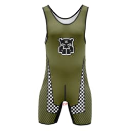 Mens Wrestling Singlets Front And Back Zipper Dog SexyMan Bodysuits RT One-Piece Undershirts Powerlifting Sleeveless Sleepwear