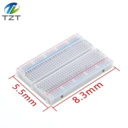3.3V/5V MB102 Breadboard power module+ 400 points Solderless Prototype Bread board kit +65 Flexible jumper wires for arduino