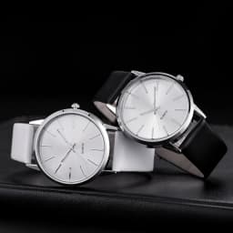 2025 Men Watches Top Brand Luxury Brown Leather Band Quartz Wristwatch Men's Casual Simple Watch Wrist Male Clock Reloj Hombre