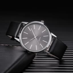 2025 Men Watches Top Brand Luxury Brown Leather Band Quartz Wristwatch Men's Casual Simple Watch Wrist Male Clock Reloj Hombre