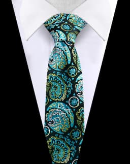 Mens Tie Luxury Necktie For Men Business Wedding Party New Design Neck Tie Paisley Necktie Floral Wedding Style Mens Gravat Gift