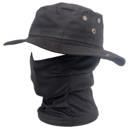 Women Men Hiking Fishing Boonie Hat Outdoor Sport Sun UV Protection Neck Face Camouflage Adjustable Bucket Caps and Mask