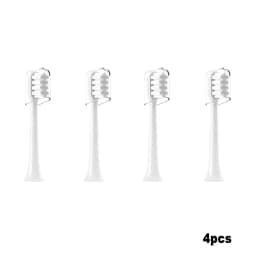 4PCS Replacement Brush Heads For Xiaomi Mijia T200 Sonic Electric Toothbrush Head Soft Bristle