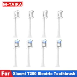 4PCS Replacement Brush Heads For Xiaomi Mijia T200 Sonic Electric Toothbrush Head Soft Bristle