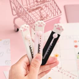Mr.Paper Mini Cat Claw Utility Knife Creative Cute Convenient Hand Account Paper-cutting Tool Student Stationary Art Supplies