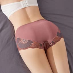 New Women Lace Flowers Panties Sexy Hollow Temptation Silk Breathable Underwear Tummy Mid Waist Butt Lift Briefs Intimate Panty