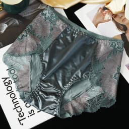 New Women Lace Flowers Panties Sexy Hollow Temptation Silk Breathable Underwear Tummy Mid Waist Butt Lift Briefs Intimate Panty