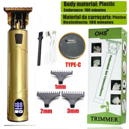 Vintage T9 Hair Clipper Beard Shaving Body Hair Trimmer Clippers Electric Men Haircut Machine 0mm Barber Shaver