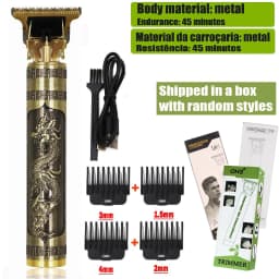 Vintage T9 Hair Clipper Beard Shaving Body Hair Trimmer Clippers Electric Men Haircut Machine 0mm Barber Shaver