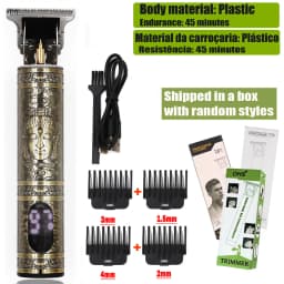 Vintage T9 Hair Clipper Beard Shaving Body Hair Trimmer Clippers Electric Men Haircut Machine 0mm Barber Shaver