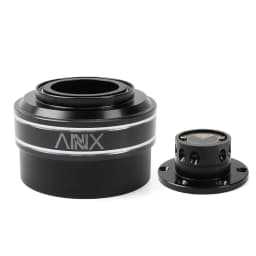 MUGE-New 6 Hole Racing Simulator Game Steering Wheel Quick Release Hub Adapter 70MM For MOZA Simagic M10 A/Mini Euro Truck QR040