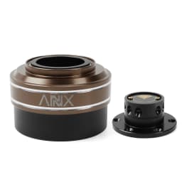 MUGE-New 6 Hole Racing Simulator Game Steering Wheel Quick Release Hub Adapter 70MM For MOZA Simagic M10 A/Mini Euro Truck QR040