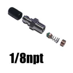 HPA High Pressure Air 8mm Quick Disconnect Male Female Adapter, Fill Nipple 1/8NPT 1/8BSPP M10*1 M8*1 Stainless Steel