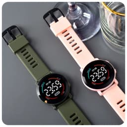 LED Digital Kids Watches Luminous Sport Children Watch Silicone Strap Electronic Wrist Watch For Boys Gril Reloj Niño