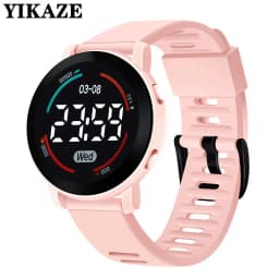 LED Digital Kids Watches Luminous Sport Children Watch Silicone Strap Electronic Wrist Watch For Boys Gril Reloj Niño