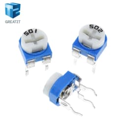 10pcs Rm065 Rm-065 100 200 500 1k 2k 5k 10k 20k 50k 100k 200k 500k 1m Ohm Trimpot Trimmer Potentiometer Variable Resistor