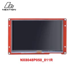 Nextion 5.0 Inch LCD-TFT HMI Display Module Intelligent Series RGB 65K Color Capacitive/Resistive Touch Panel Without  Enclosure