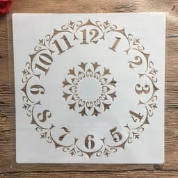 30 * 30cm size diy craft mandala compass mold for painting stencils stamped photo album embossed paper card on wood, fabric wall
