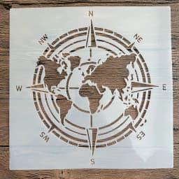 30 * 30cm size diy craft mandala compass mold for painting stencils stamped photo album embossed paper card on wood, fabric wall