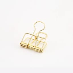 8 Colors 3 Sizes Ins Colors Gold Sliver Rose Green Purple Binder metal Clips Large Medium Small Office Study Binder Clips