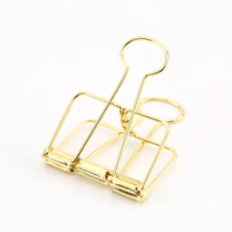 8 Colors 3 Sizes Ins Colors Gold Sliver Rose Green Purple Binder metal Clips Large Medium Small Office Study Binder Clips