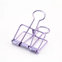 8 Colors 3 Sizes Ins Colors Gold Sliver Rose Green Purple Binder metal Clips Large Medium Small Office Study Binder Clips